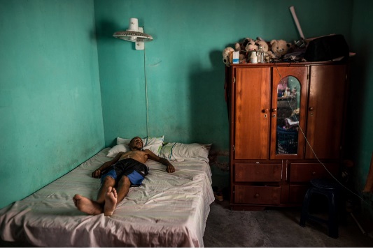 Carlos Ruiz, who was treated for tuberculosis, was initially told he had appendicitis and other illnesses. Credit Meridith Kohut for The New York Times